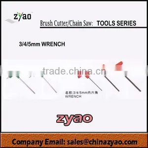 Spare Parts for Brush Cutter/ Chain Saw : 3/4/5mm Wrench thumbnail-1