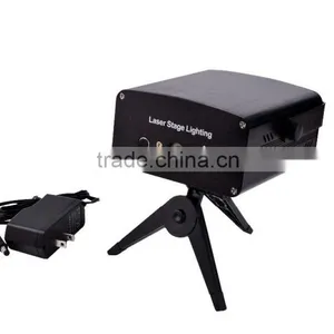 Latest Design Multi Pattern Mini Laser Stage Lighting Projector With Music Controller thumbnail-4