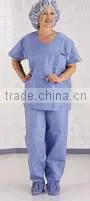 Non-woven Disposable Two Pcs Coverall thumbnail-1