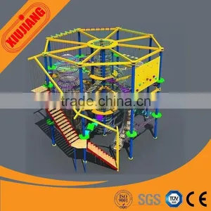 New Attraction!!! Funny Ropes Climbing Outward Development For Kids Activity Center thumbnail-3