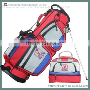 Fashion New Design Nylon Golf Clothes Bag With Shoe Compartment thumbnail-3