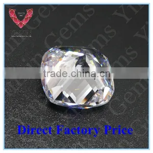 Cubic Zirconia Gems Cushion Cut Price thumbnail-3
