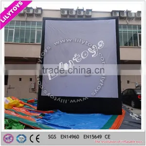 OEM Beautiful Cute Best Selling Inflatable Drive in Movie Screens for Sale thumbnail-2