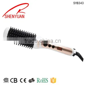 Electric Hair Straightener Brush With LED Hair Straightening Treatments thumbnail-1