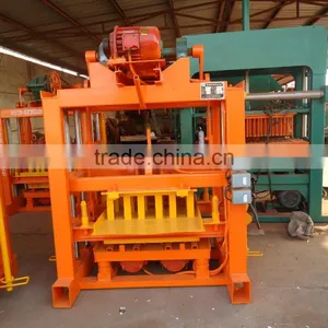 Shandong Factory QT4-40 Small Type Hydraulic and Electric Drive Semi Auto Block Making Machine in Shengya thumbnail-3