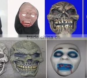 Halloween Plastic Skull, Halloween Skeleton thumbnail-1