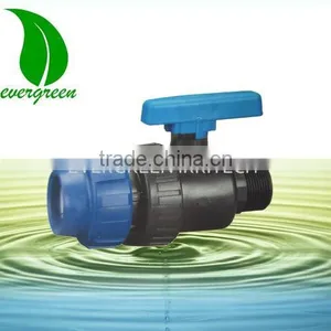 Plastic Ball Valve With Single Union Connection thumbnail-1