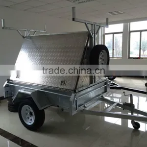 8x5 High Quality Hot Dipped Galvanzied Fully Welded Box Trailers thumbnail-5