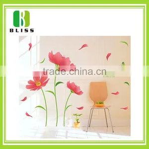 Custom Decorative Epoxy High Quality Room Decor Flower Design Wall 3d Floor Sticker thumbnail-4