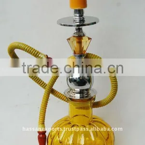 Hookah Made in Aluminium/ Glass With Polish and One Out Let thumbnail-1