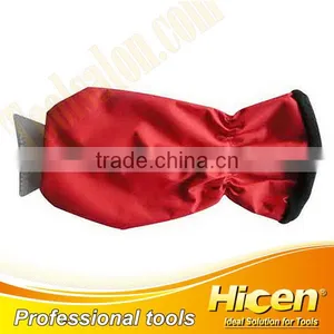 Snow Ice Cleaning Scraper With Glove thumbnail-1
