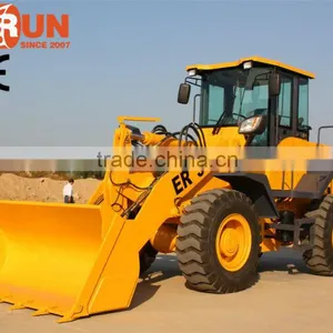 Qingdao Everun Brand 3.0 Ton Small Front End Loader With New Style Cabin thumbnail-2