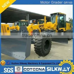 High Quality Road Construction GR165 Chinese Small Motor Grader for Sale thumbnail-1