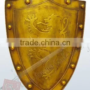 B-10 Shield Warrior Sculpture Bronze Wholesale Statues Art Deco Gift Design Bust thumbnail-1