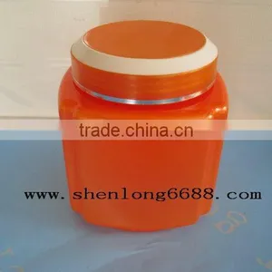 PET 1000ml Cosmetic Plastic Shampoo Cream Jar With Screw Lid thumbnail-1