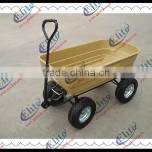 Vigoro Yard Pull Wagon With Dumping Feature thumbnail-5