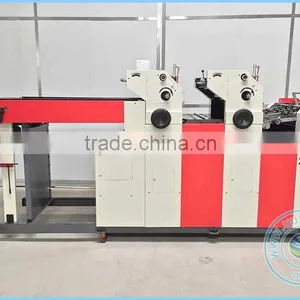 High-income Paper Double-sided 2 Color Solna Offset Printing Machine thumbnail-3