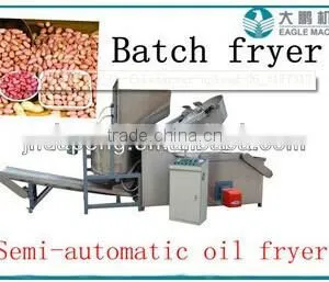 Pea Nut Frying Machine/continuous Working Fryer/belt Fryer thumbnail-1
