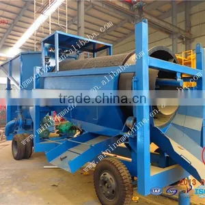 High Recovery River Sand Gold Trommel Wash Plant in Africa thumbnail-1