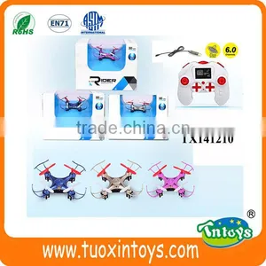Mini 6ch 4-AXIS RC Aircraft Remote Control Drone thumbnail-1