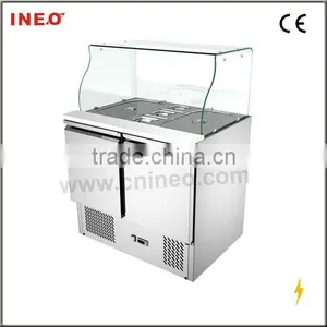 304 Stainless Steel Commercial Counter Top Salad Bar/Salad Chiller/Table Top Salad Bar thumbnail-1