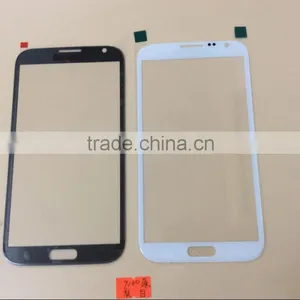 Original Front Glass For Samsung Galaxy Note2 N7100, Cover Glass For Samsung Note2, Cover Lense For N7100 thumbnail-1