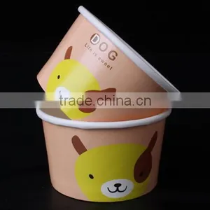 24 oz Paper Bowl for Hot Sorp /icecream/yogurt/dessert thumbnail-5