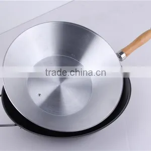 High Quality Black China Custom Mandarin Hand Made Fry Wok thumbnail-5