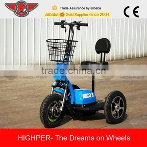 Adult 500W 48V20AH Electric Three Wheel Mobility Scooter, Handicapped Scooter With CE thumbnail-1