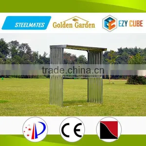 Adequate Quality China Supplier Family Usage Garden Metal Storage Shed Log Store of Outdoor thumbnail-5