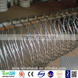 Concertina/Hot Dipped Galvanized Razor Barbed Wire/Airport Fencing thumbnail-3