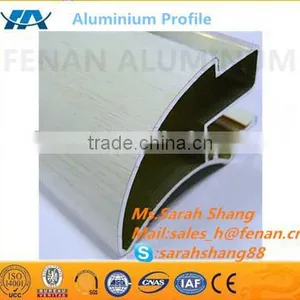 Aluminum Profile for Window of Wood Finish thumbnail-1