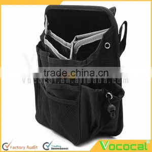 Car Trunk Organizer Auto Interior Removable Storage Mesh Debris Storage Pouch Head Seat Back Bag Hanging Zipper Bag thumbnail-3