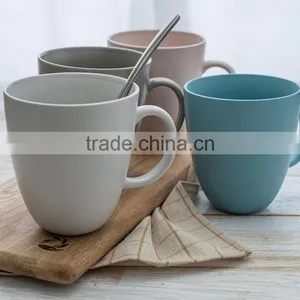 500ml Matte Ceramic Mug With Handle thumbnail-2