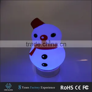 Bluetooth Speaker Lamp Multicolor Silicone LED Night Light Wireless Portable Speaker thumbnail-3
