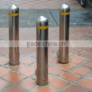 High Quality Different Design of Stainless Steel Road Bollard thumbnail-3