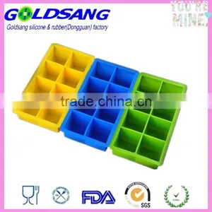 8 Perfact Cube Ice Maker Silicone Square Tray Mold thumbnail-1