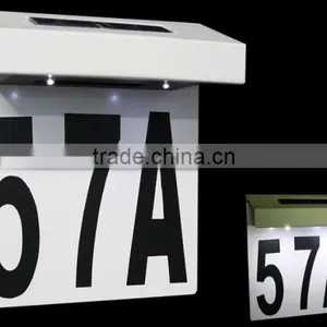 Solar House Number Lights Door Plates thumbnail-1