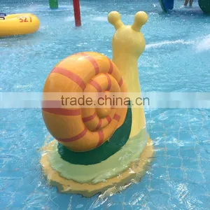 Fiberglass Conch Statue for Water Playground Park thumbnail-6