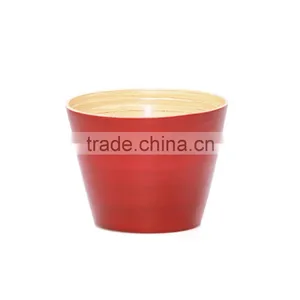 2017 High Quality, Cheap Price Outdoor Flower Pots, Decorative Item Made From Natural Bamboo thumbnail-2