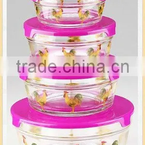 Glass Bowl Set for Food Storage thumbnail-1