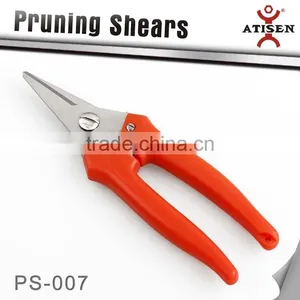 House Garden Flower Leather Scissor Metal Tin Cutter Tree Trimmer PRUNING SHEARS thumbnail-3