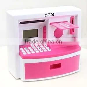 2015 New Hot Icti Atm Bank Toy Trendy Gift Colourful Intellectual Mini ATM Teller Machine Toy for Children From China thumbnail-4