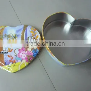Heart Tin Box for Cosmetic Sets thumbnail-1