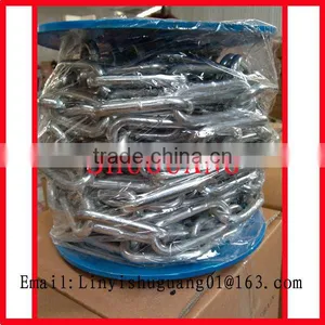 Germany Standard Electro Galvanized Mild Steel Link Chain thumbnail-1