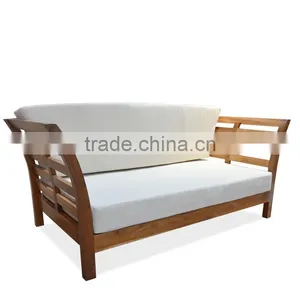 Teak Sofa Zenith Natural 3 Seater thumbnail-2