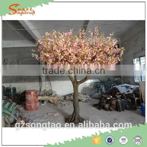 High Quality Decoration Artificial Pink Cherry Blossom Tree Artificial Indoor Cherry Tree thumbnail-5