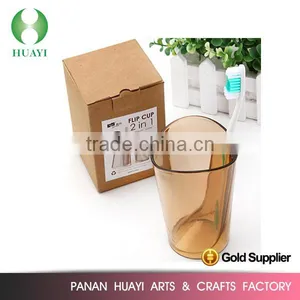 High Quality Fashion Design Colorful Plastic Bottle for Washing Tooth thumbnail-1