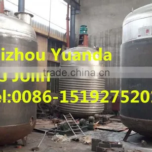 Stainless Steel Chemical Reactor With Heating Jacket And Cooling Inner Coils thumbnail-6