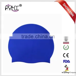 Newest Design Silicone Swimming Cap With Custom Logo thumbnail-1